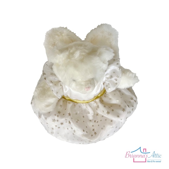 Stuffed animal bear brown with angel wing 10" - Picture 8 of 11